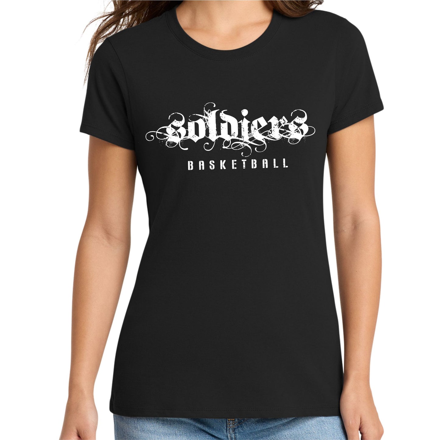 Soldiers Chivalry Fitted Women's Tee