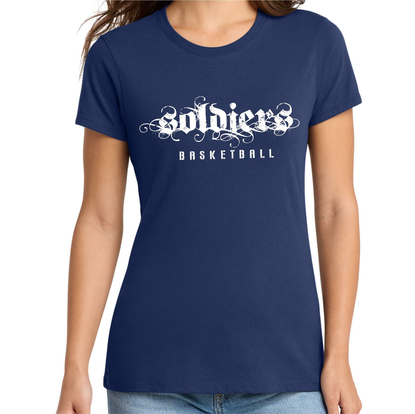 Soldiers Chivalry Fitted Women's Tee