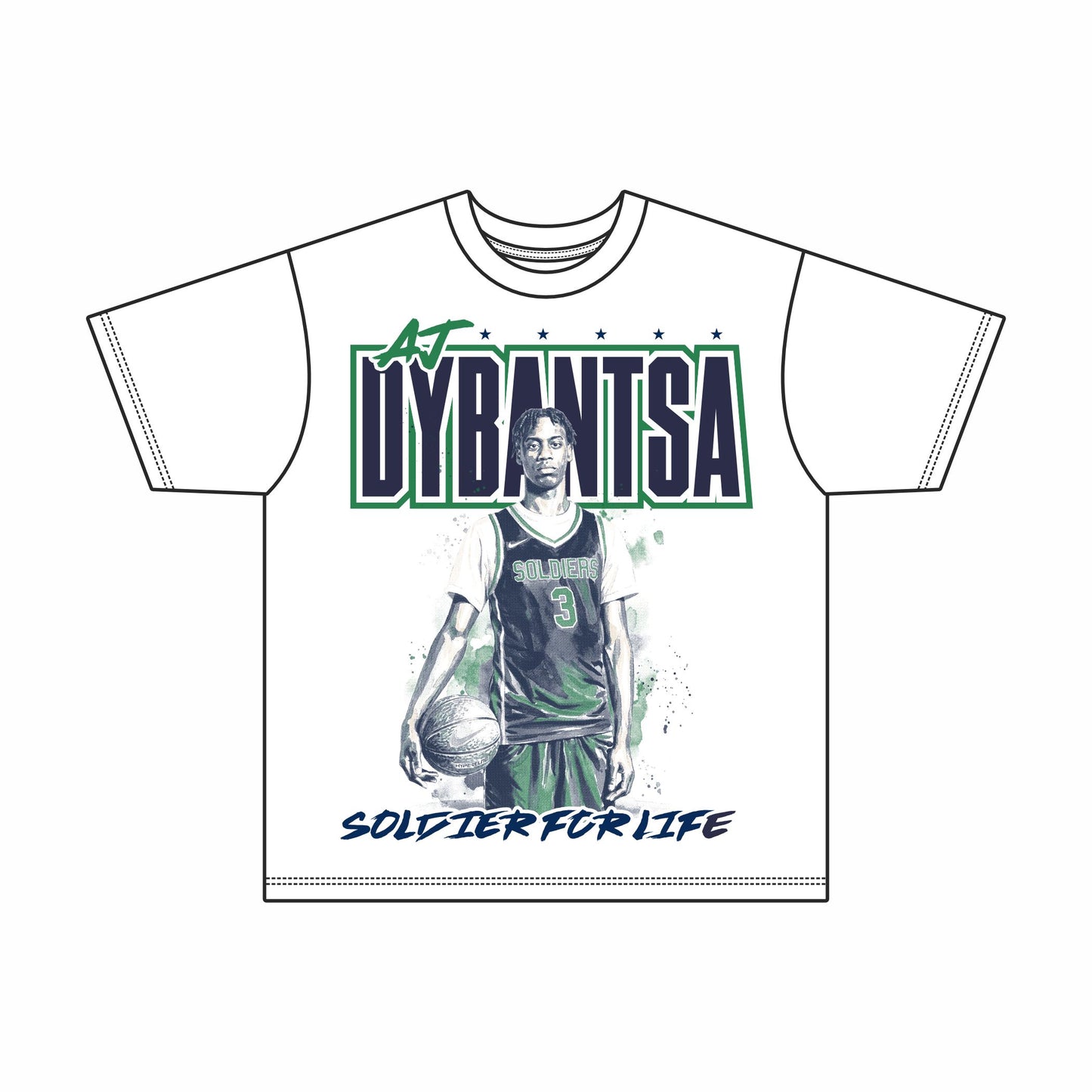 Soldiers AJ Fan Short Sleeve Shirt