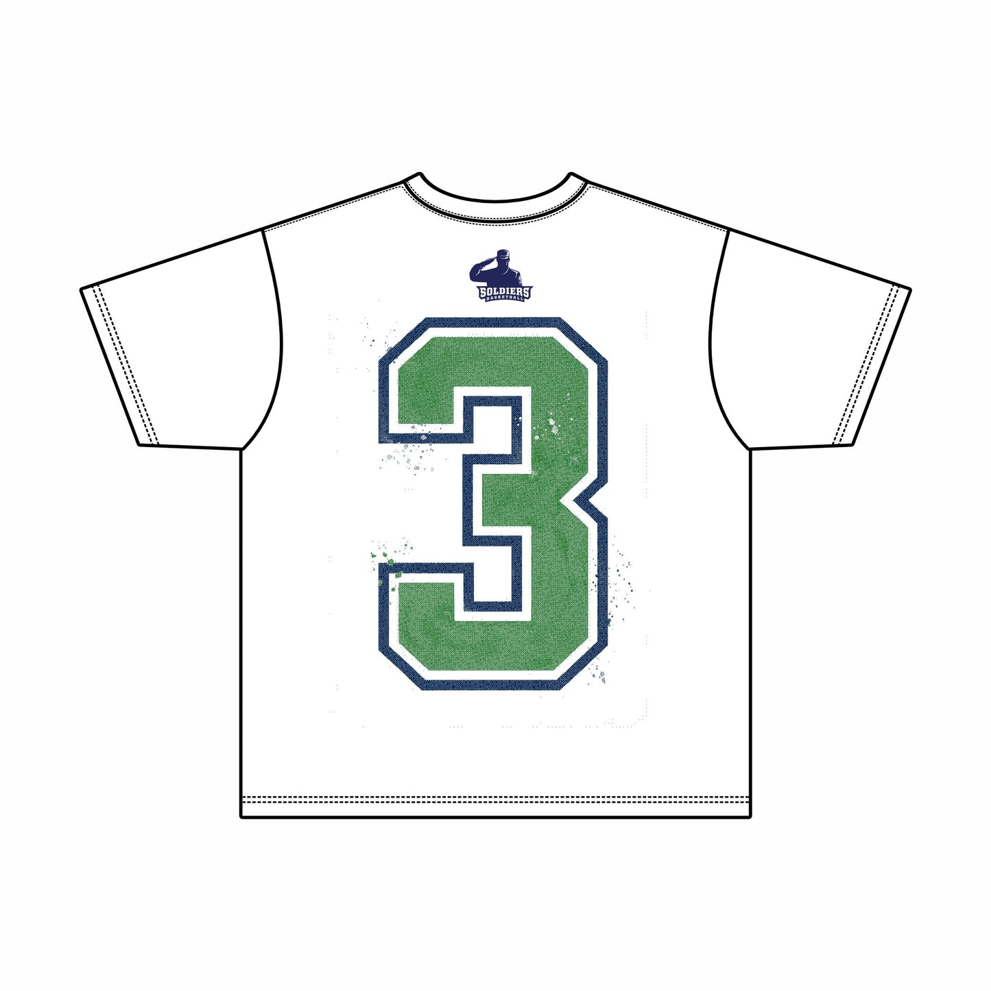 Soldiers AJ Fan Short Sleeve Shirt
