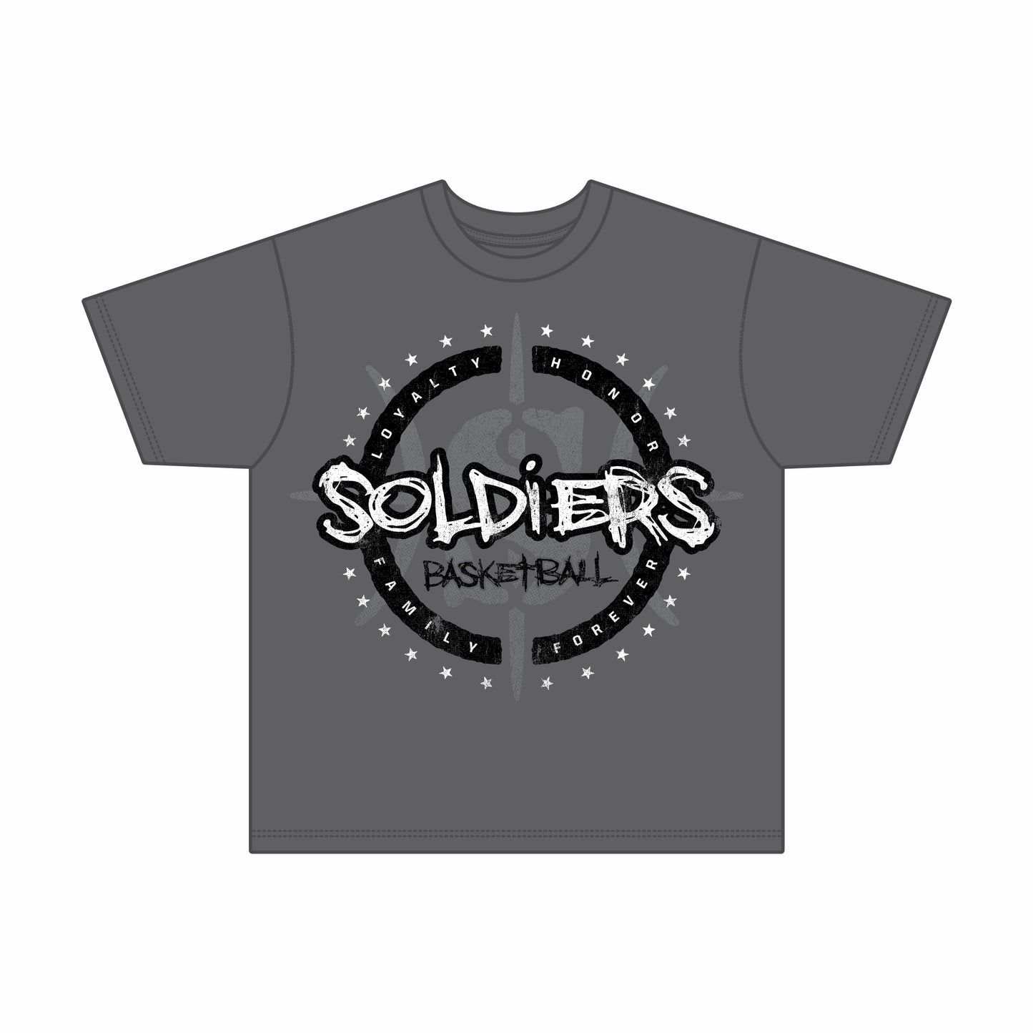 Soldiers Scribble Lifestyle Short Sleeve Shirt